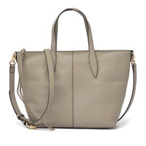 Rebecca Minkoff Heather Taupe Crossbody Small Tote Handbag